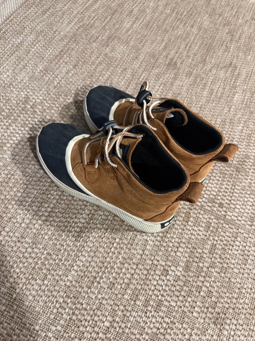 Sorel Taffy & Black Lace-Up Waterproof Ankle Boot - Picture 2 of 5